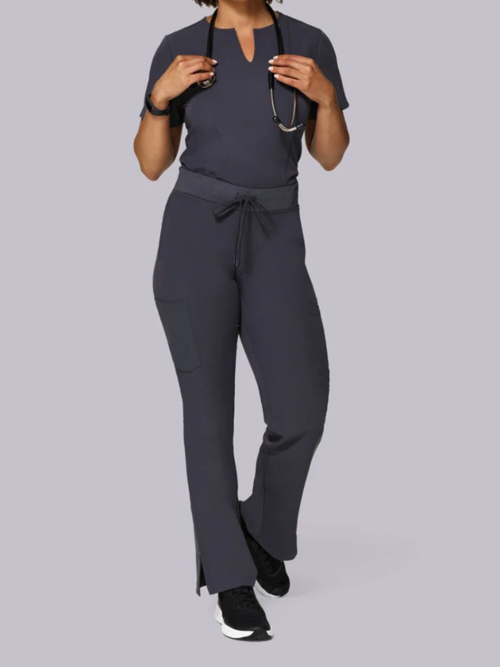Mandala 9 Pocket Cargo Pants Pewter - XS / Petite